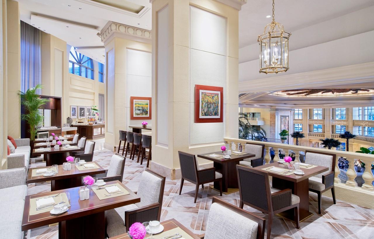 The Peninsula Manila Hotel Makati City Ngoại thất bức ảnh The restaurant