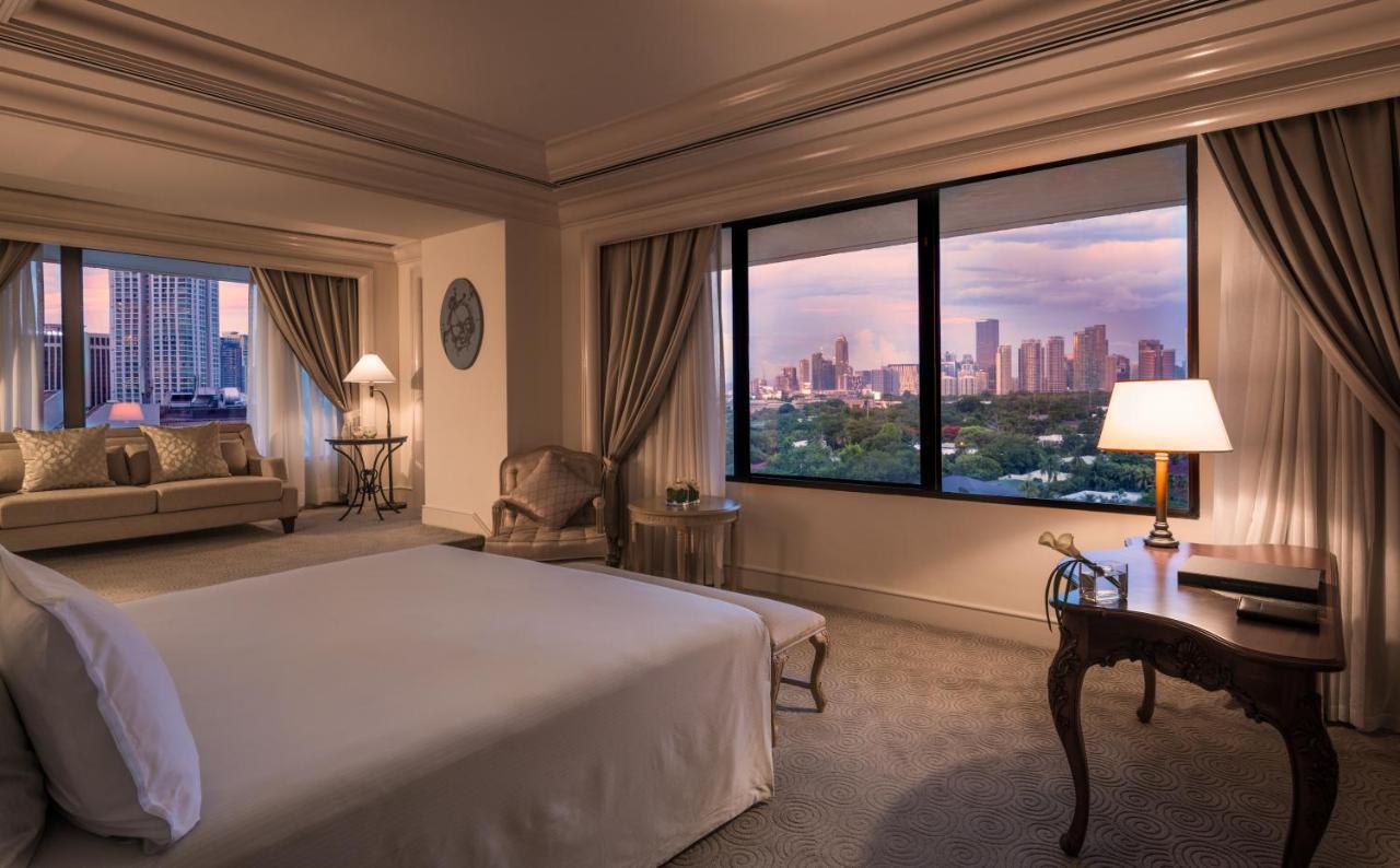 The Peninsula Manila Hotel Makati City Ngoại thất bức ảnh A bedroom at the Mandarin Oriental, Bangkok