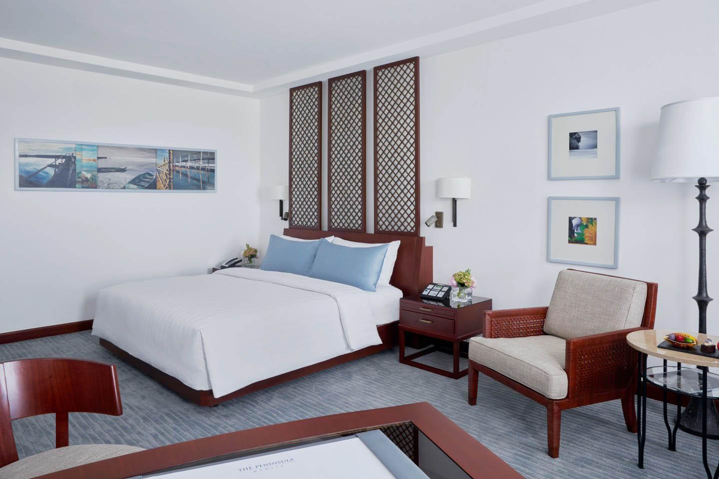 The Peninsula Manila Hotel Makati City Ngoại thất bức ảnh A room at the hotel