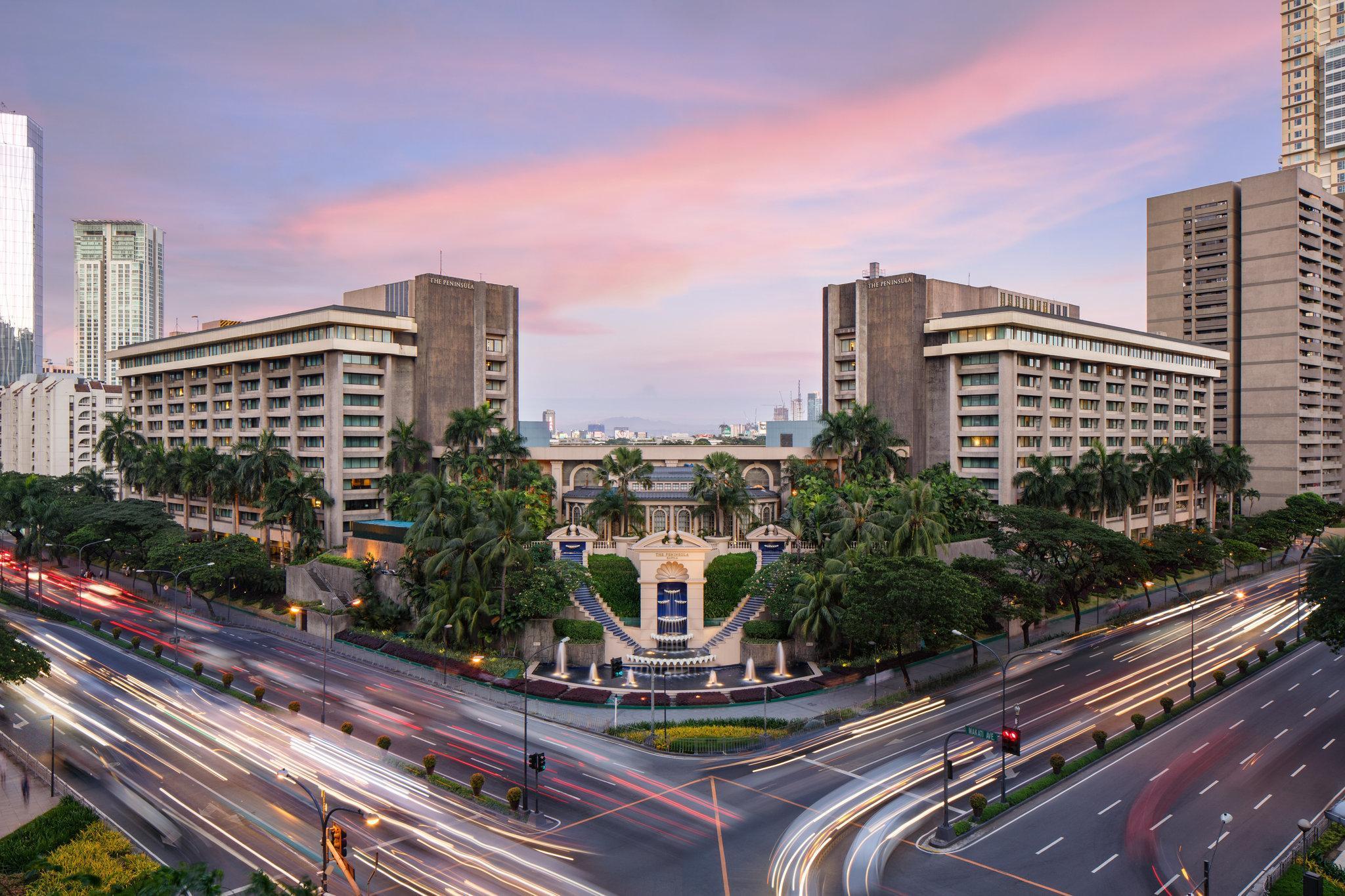 The Peninsula Manila Hotel Makati City Ngoại thất bức ảnh The hotel in 2016