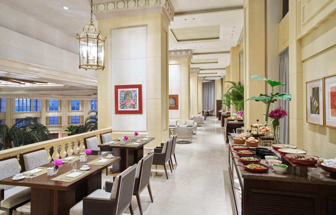 The Peninsula Manila Hotel Makati City Ngoại thất bức ảnh The restaurant